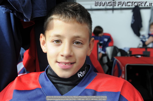 2014-10-26 Ambrosiana-Hockey Milano Rossoblu U12 0145 Luca Orlandi